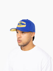 Mitchell & Ness Golden State Warriors Lay Up Cap - Royal/Yellow