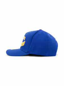Mitchell & Ness Golden State Warriors Lay Up Cap - Royal/Yellow