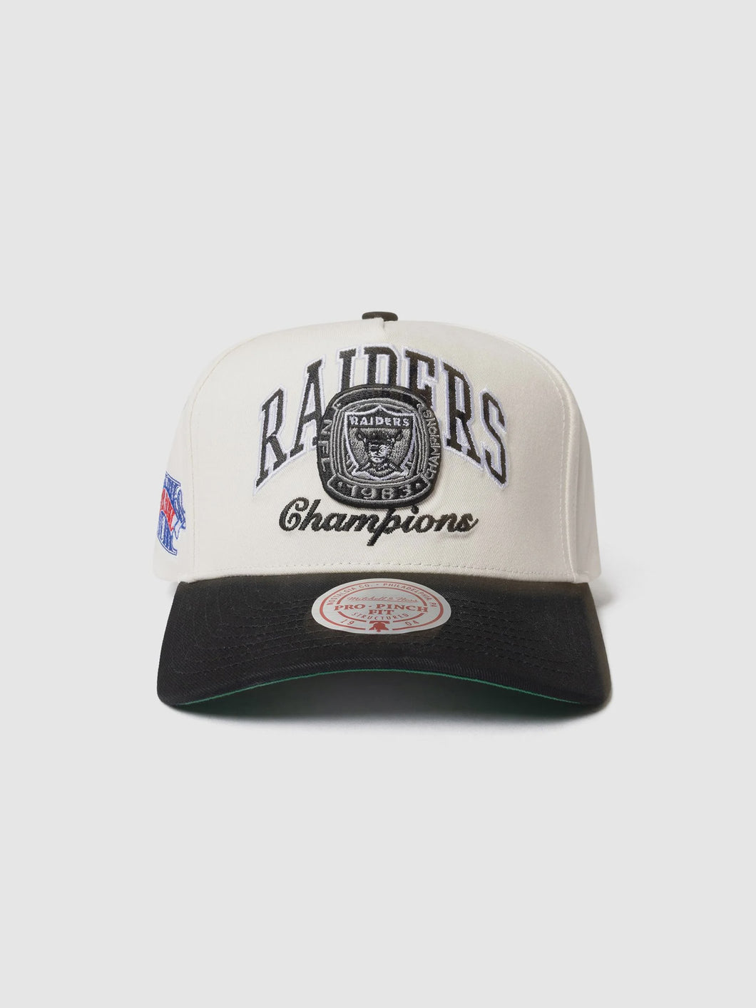 Mitchell & Ness Raiders Champions Pro Pinch Hat - White/Cream/Black