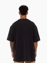 Load image into Gallery viewer, Mitchell &amp; Ness Stone Cold Skull &amp; Rattlesnake Tee - Faded Black
