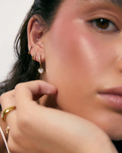 Load image into Gallery viewer, Arms Of Eve Sugar Gold Huggie Earrings

