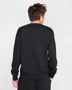Nike Club Fleece Crew -Black/White
