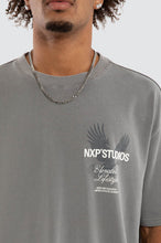 Load image into Gallery viewer, Nena &amp; Pasadena Moros Box Fit Tee - Pigment Frost Grey
