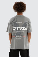 Load image into Gallery viewer, Nena &amp; Pasadena Moros Box Fit Tee - Pigment Frost Grey
