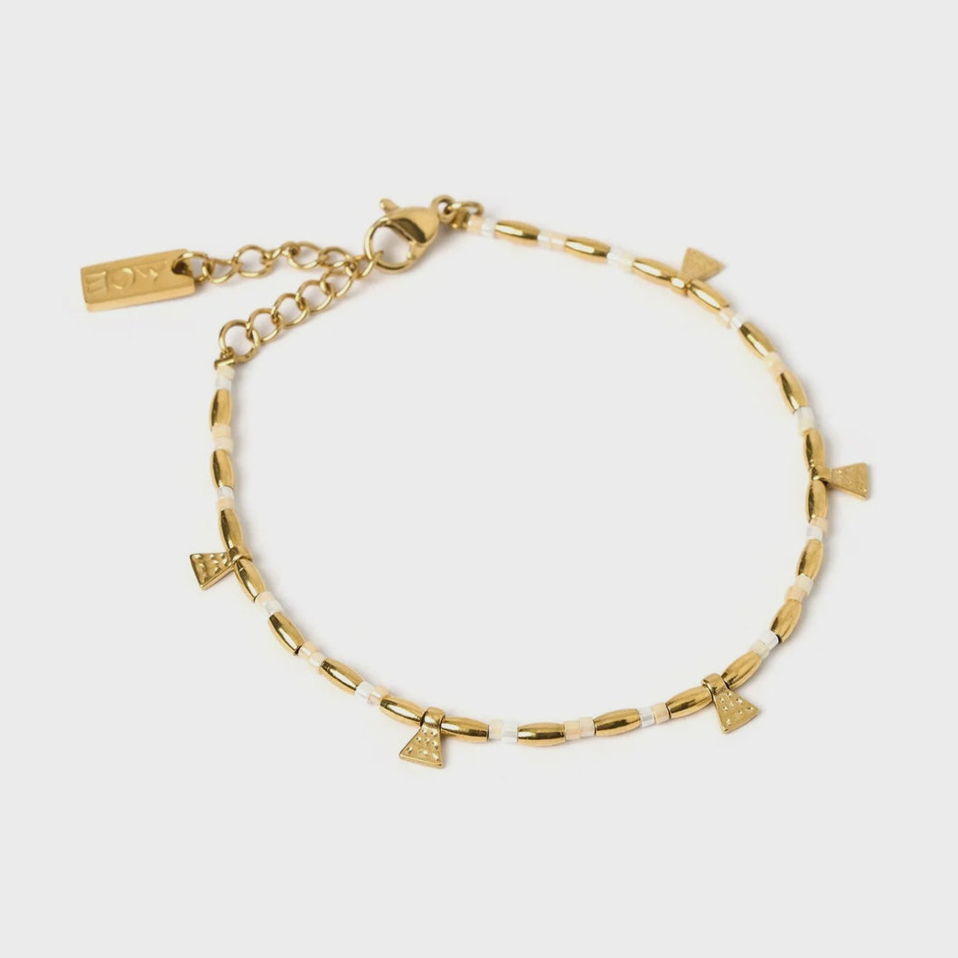 Arms Of Eve Natalia Gold Bracelet - Vanilla