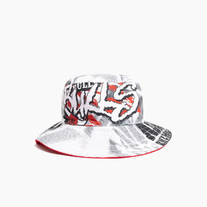 NBA Essentials Youth Reversible Bucket Hat Chicago Bulls - Red
