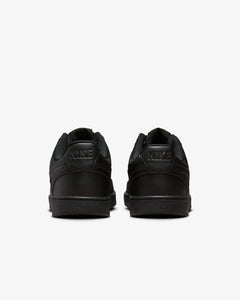 Nike Court Vision Low Next Nature - Black/Black/Black