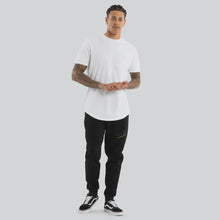 Load image into Gallery viewer, Nena &amp; Pasadena Turret Slim Trackpant - Jet Black
