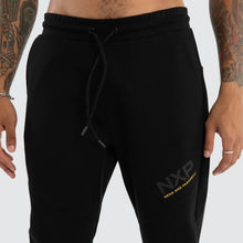 Load image into Gallery viewer, Nena &amp; Pasadena Turret Slim Trackpant - Jet Black
