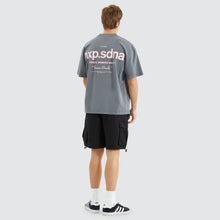 Load image into Gallery viewer, Nena &amp; Pasadena Contagent Street Tee - Pigment Charcoal

