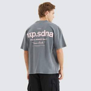 Nena & Pasadena Contagent Street Tee - Pigment Charcoal