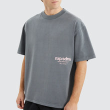 Load image into Gallery viewer, Nena &amp; Pasadena Contagent Street Tee - Pigment Charcoal
