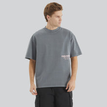 Load image into Gallery viewer, Nena &amp; Pasadena Contagent Street Tee - Pigment Charcoal
