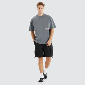Nena & Pasadena Contagent Street Tee - Pigment Charcoal