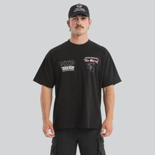 Load image into Gallery viewer, Nena &amp; Pasadena Conrad Raptor Tee - Jet Black
