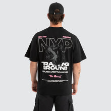 Load image into Gallery viewer, Nena &amp; Pasadena Conrad Raptor Tee - Jet Black
