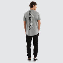 Load image into Gallery viewer, Nena &amp; Pasadena Smouldr Dual Curved Tee -  Pigment Neutral Grey
