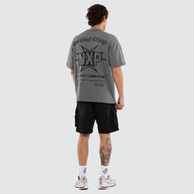 Load image into Gallery viewer, Nena &amp; Pasadena Octavian Loopback Raptor Tee - Lave Smoke
