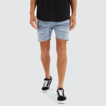 Load image into Gallery viewer, Nena &amp; Pasadena Viper Denim Short - Portland Blue
