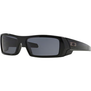 Oakley Gascan Sunglasses - Polished Black w/ Grey