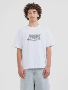 Worship Etched Tee - White