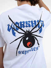 Load image into Gallery viewer, Worship Arachnid Pocket Tee - White
