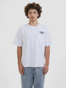 Worship Arachnid Pocket Tee - White