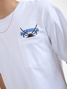 Worship Arachnid Pocket Tee - White