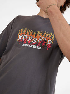 Worship Hot Potato Tee - Worn Black