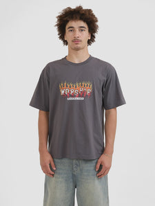 Worship Hot Potato Tee - Worn Black
