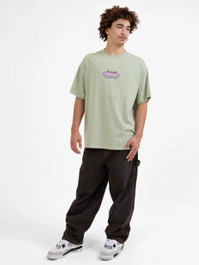 Worship Chyrsalis Oversize Fit Tee - Swamp Green