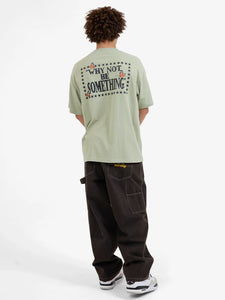 Worship Chyrsalis Oversize Fit Tee - Swamp Green