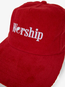 Worship Smoko Hat - Fiery Red