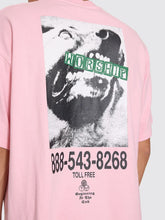 Load image into Gallery viewer, Worship Dogs Life Crop Tee - Parfait Pink
