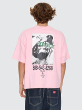 Load image into Gallery viewer, Worship Dogs Life Crop Tee - Parfait Pink
