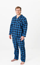Load image into Gallery viewer, Lichfield Downunder Brushed Cotton Pyjamas - Blue

