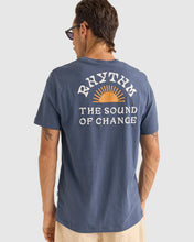 Load image into Gallery viewer, Rhythm Awake Tee - Navy
