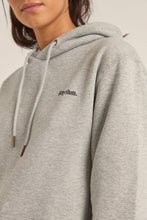 Load image into Gallery viewer, Rhythm Logo Boyfriend Fleece Hoodie - Grey Heather
