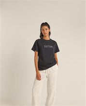 Load image into Gallery viewer, Rhythm Flagship Boyfriend T-Shirt - Black
