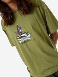 Worship Sourcery Tee - Iguana Green