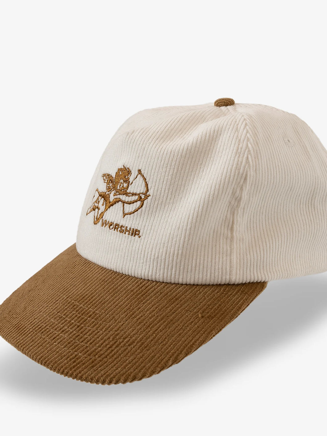 Worship  Cherub Cord Hat - Dijon