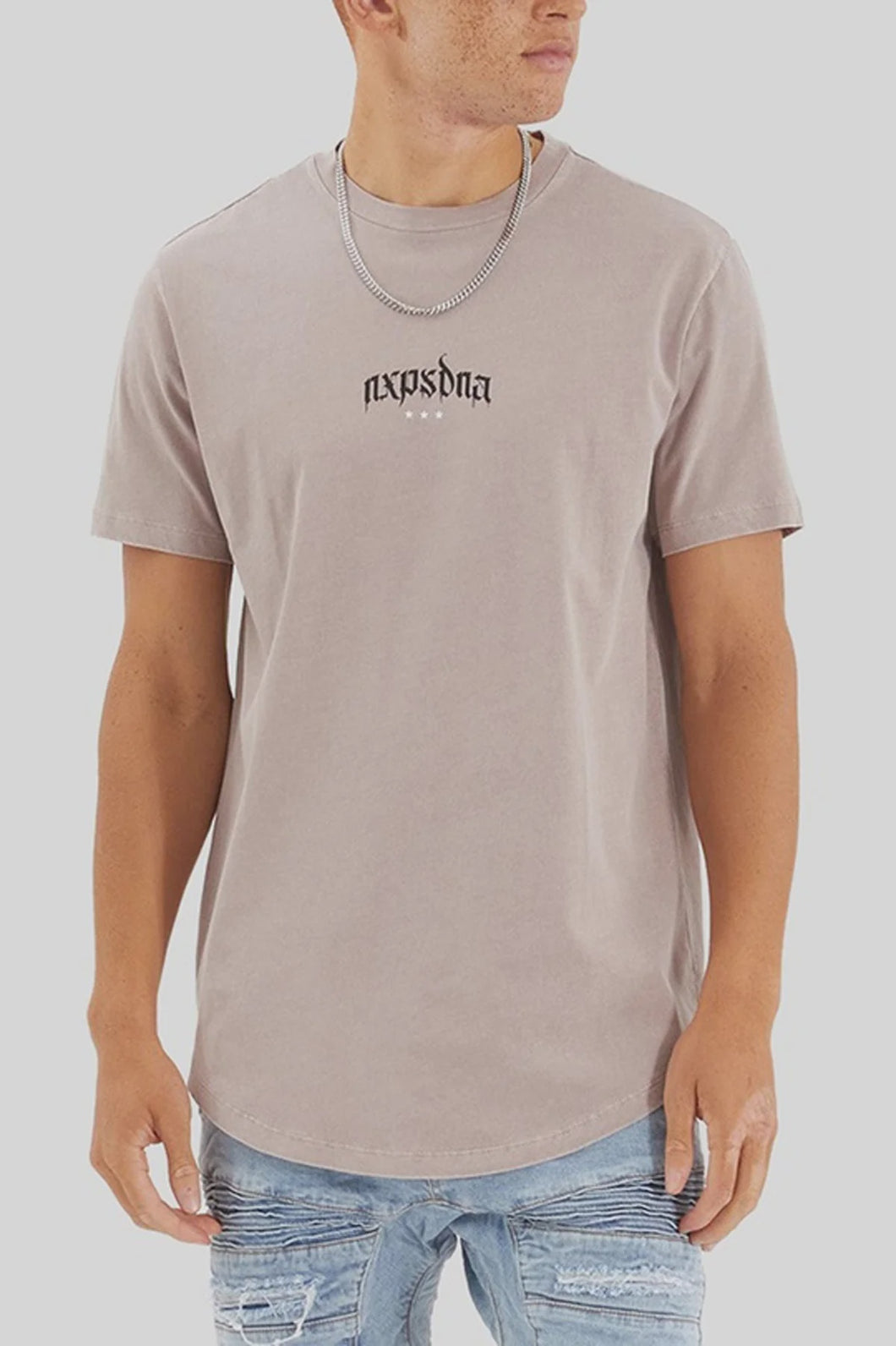Nena & Pasadena Prime Dual Curved Tee - Pigment Etherea