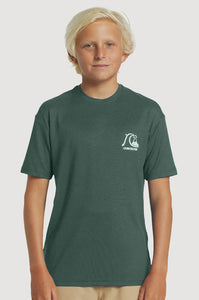 Quiksilver DNA Bubble Logo Surf Tee - Forest