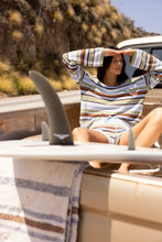 Load image into Gallery viewer, Rhythm Frankie Stripe Knit Top - Marine Green
