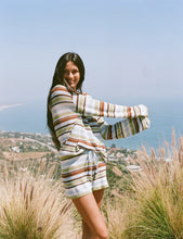 Load image into Gallery viewer, Rhythm Frankie Stripe Knit Short - Marine Green
