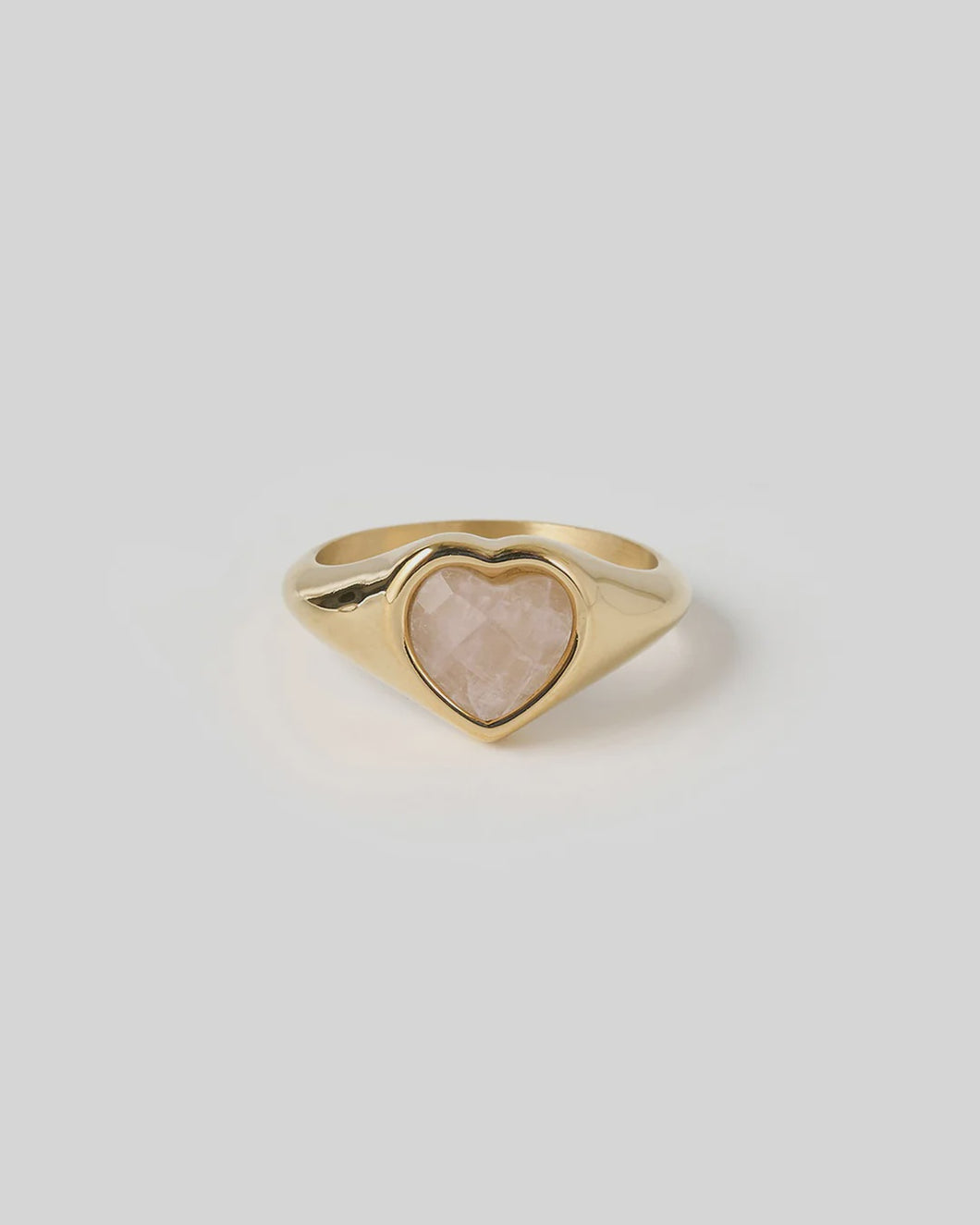 Arms Of Eve Romance Ring - Rose Quartz