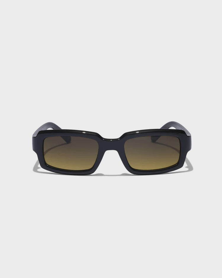 Ritual Interceptor Sunglasses - Polished Black/Amber Fade