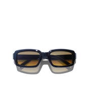 Load image into Gallery viewer, Ritual Interceptor Sunglasses - Polished Black/Amber Fade
