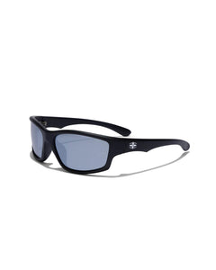 Ritual Teenage Zero Sunglasses - Matte Black/Silver-Grey Polarised