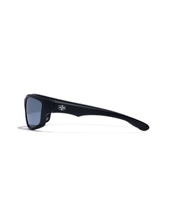 Ritual Teenage Zero Sunglasses - Matte Black/Silver-Grey Polarised